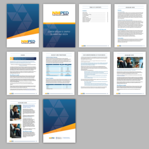 Word Template Design by kousik for NS4ED | Design: #19081024