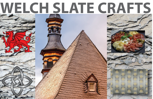 Logo Design by archranbelo for Welsh Slate Crafts | Design #19099448