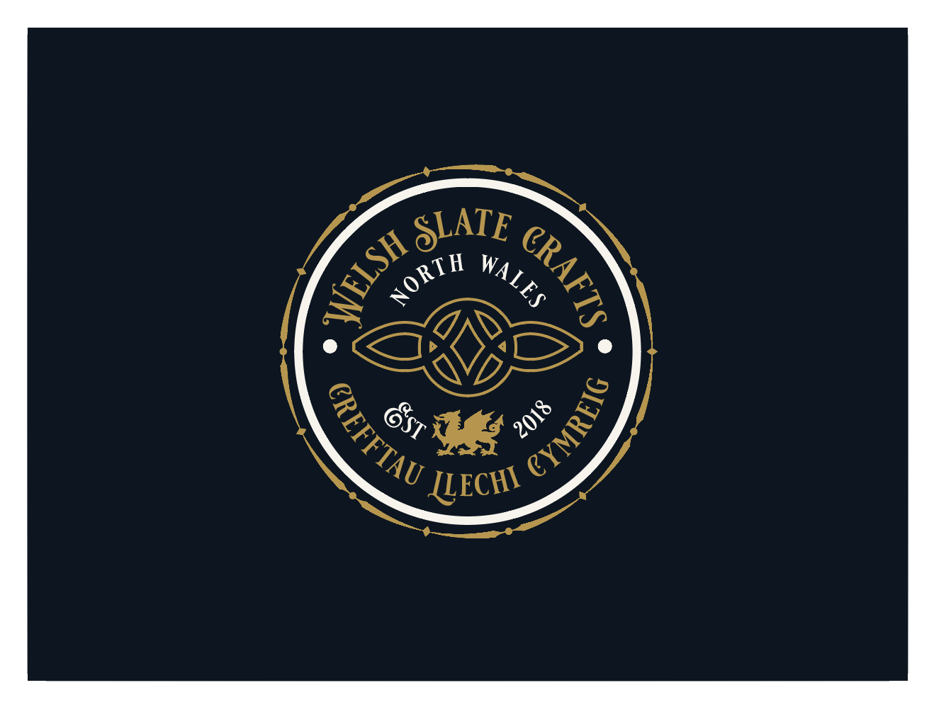 Logo Design by wonderland for Welsh Slate Crafts | Design #19101161