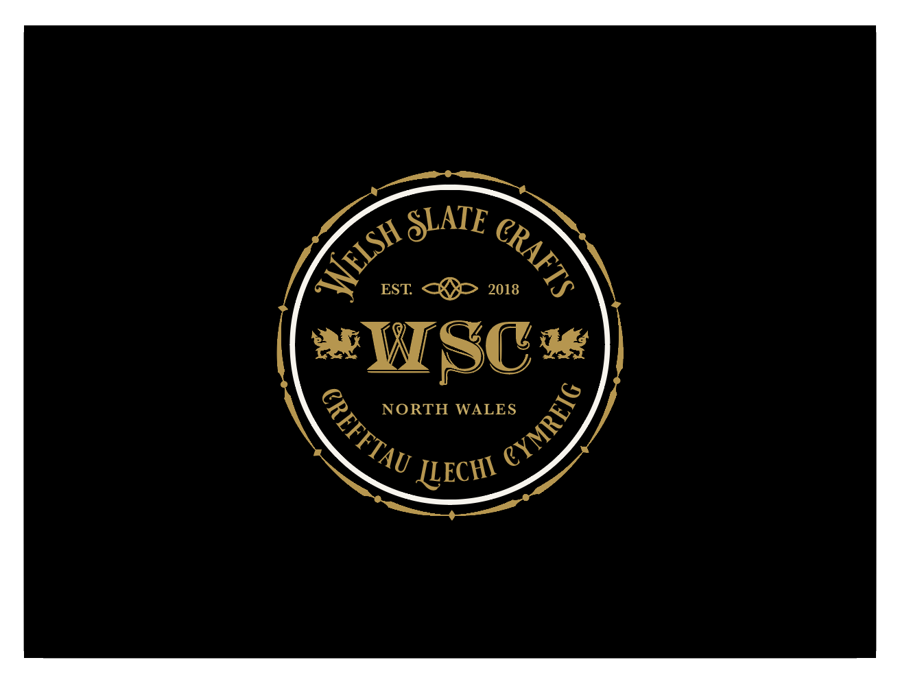 Logo Design by wonderland for Welsh Slate Crafts | Design: #19142849