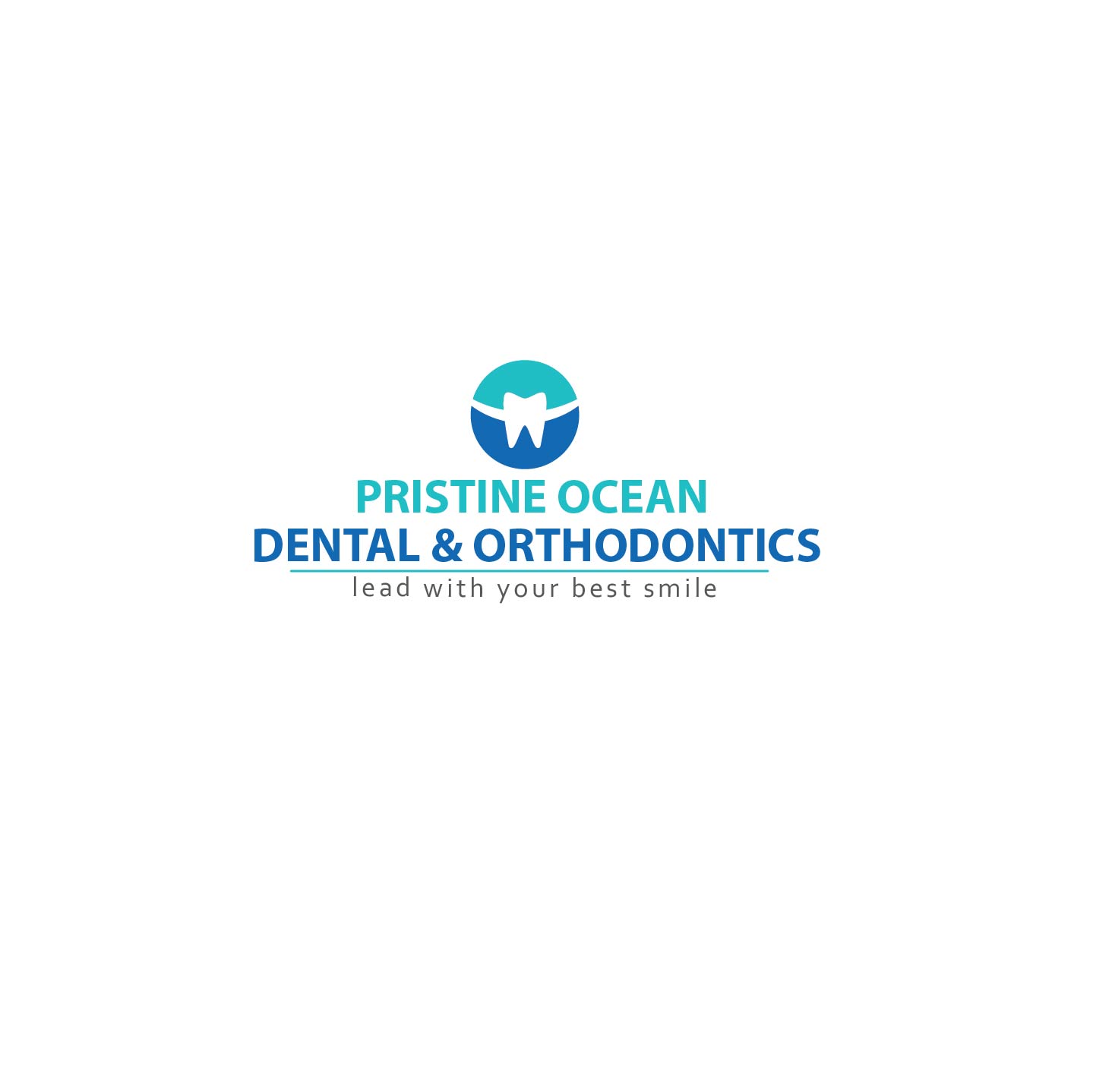 Logo Design by LoliJ for Pristine Ocean Dental @ Orthodontics | Design #19082067