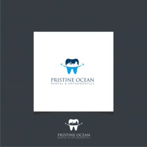 Logo-Design von langkisau für Pristine Ocean Dental @ Orthodontics | Design: #19077475
