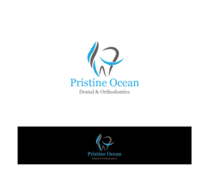 Logo-Design von Isnah Logo für Pristine Ocean Dental @ Orthodontics | Design: #19089299
