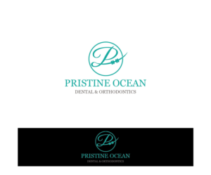 Logo-Design von Isnah Logo für Pristine Ocean Dental @ Orthodontics | Design: #19089300