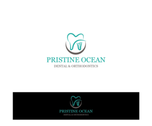 Logo-Design von Isnah Logo für Pristine Ocean Dental @ Orthodontics | Design: #19089301