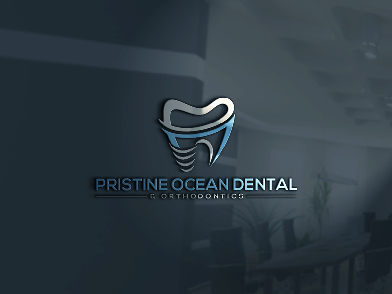 Logo-Design von Z...Design für Pristine Ocean Dental @ Orthodontics | Design: #19079664