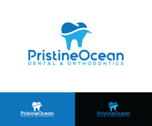 Logo-Design von designmind78 für Pristine Ocean Dental @ Orthodontics | Design: #19085421