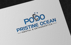Logo-Design von Malkuchulu für Pristine Ocean Dental @ Orthodontics | Design: #19084440