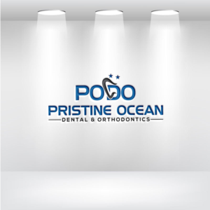 Logo-Design von Malkuchulu für Pristine Ocean Dental @ Orthodontics | Design: #19084441