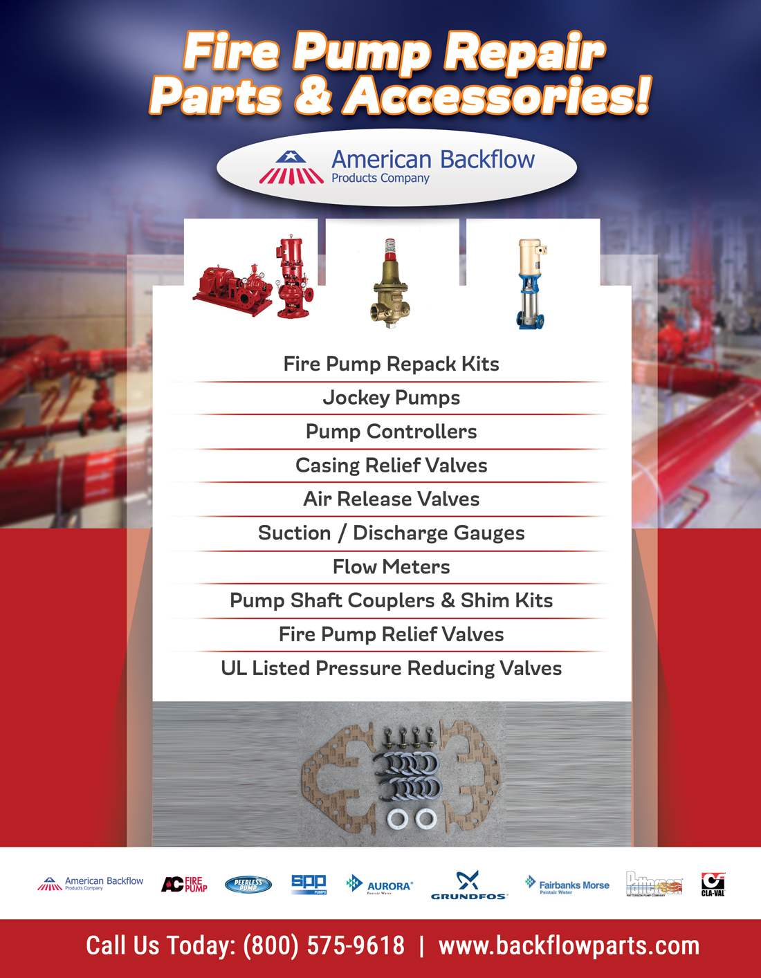 Flyer Design by uk for American Backflow Products Company | Design #19077778