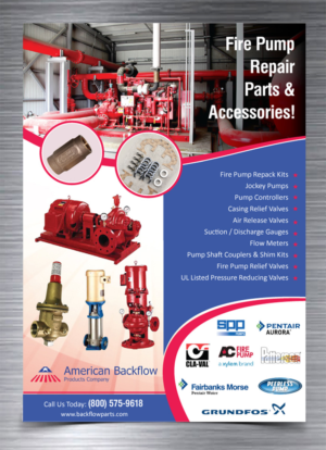 Flyer-Design von nyky für American Backflow Products Company | Design #19130356