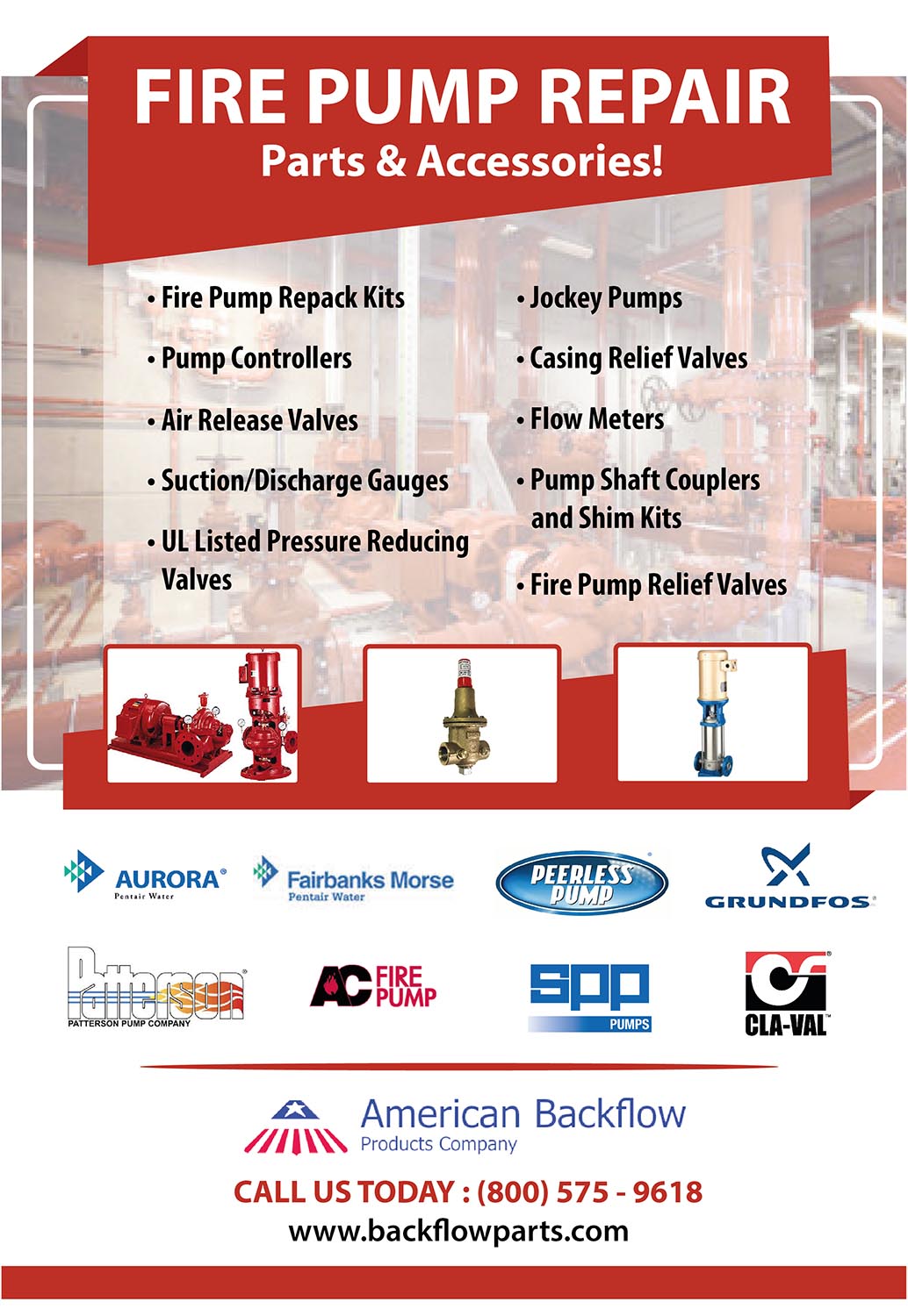 Flyer Design by budie deathlust for American Backflow Products Company | Design #19105827