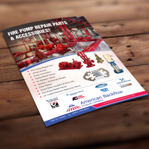 Diseño de Flyer por debdesign para American Backflow Products Company | Diseño: #19143885