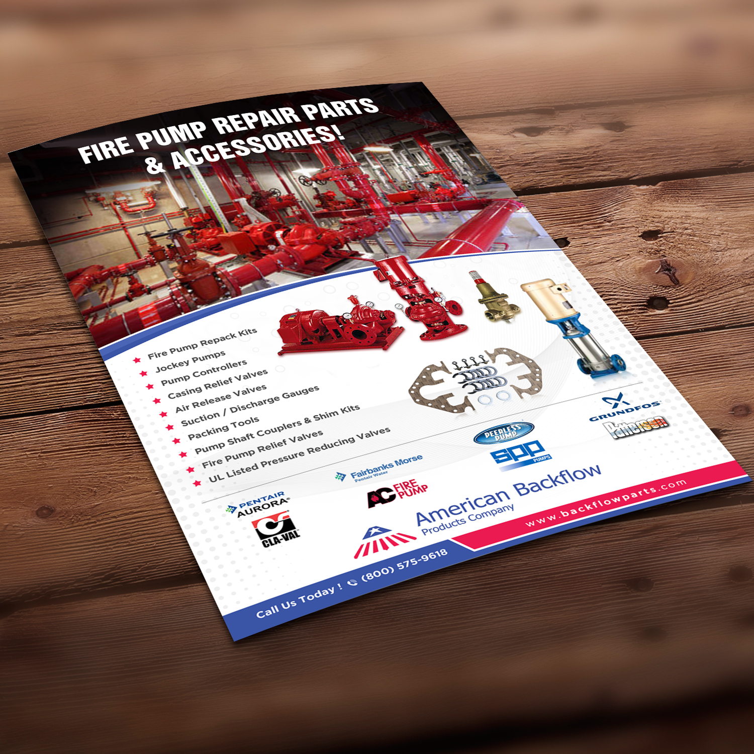 Flyer Design by debdesign for American Backflow Products Company | Design #19175504