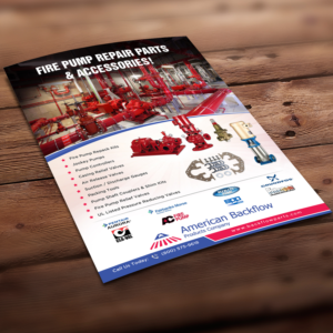Diseño de Flyer por debdesign para American Backflow Products Company | Diseño: #19175505