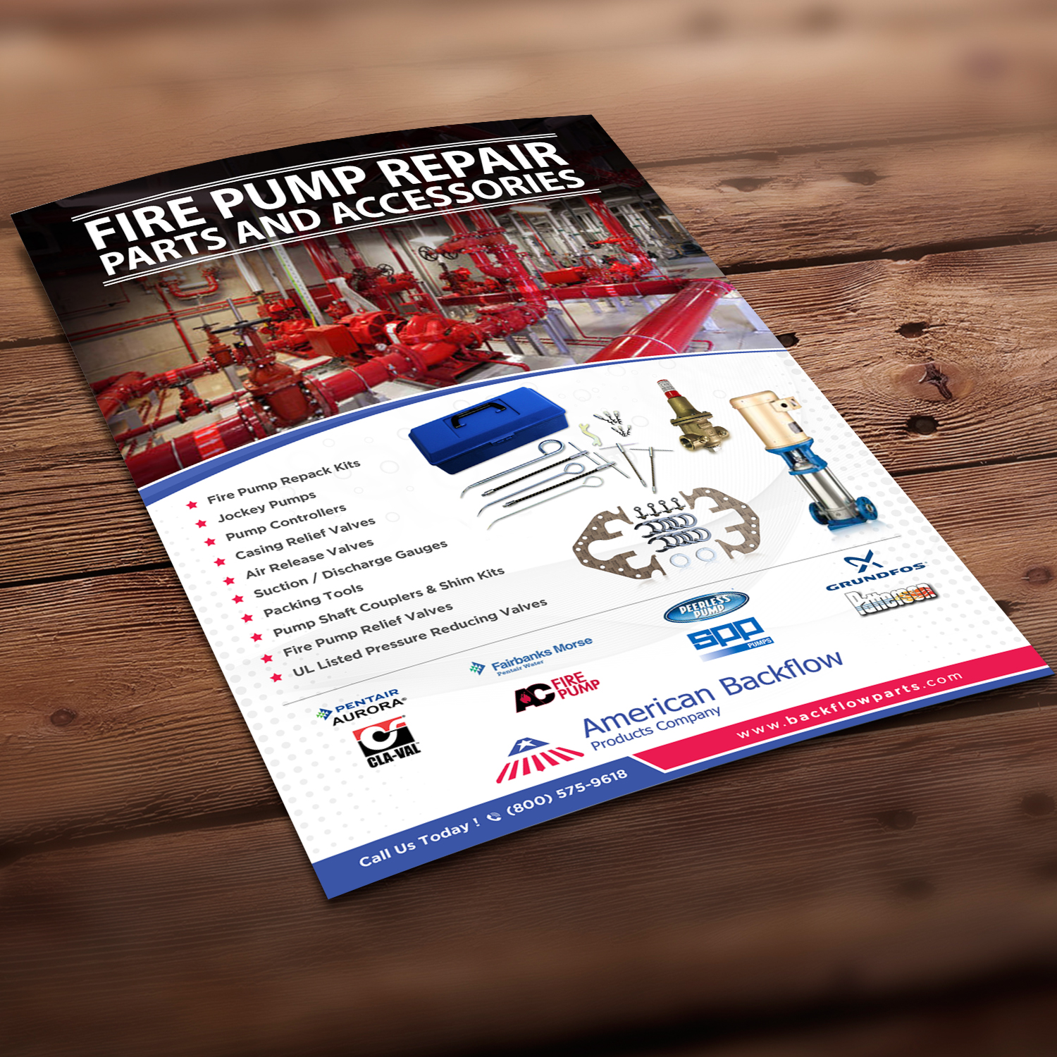 Design de Flyer par debdesign pour American Backflow Products Company | Design #19261963