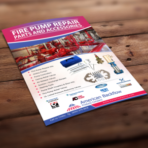 Diseño de Flyer por debdesign para American Backflow Products Company | Diseño: #19261964