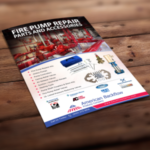 Diseño de Flyer por debdesign para American Backflow Products Company | Diseño: #19261965