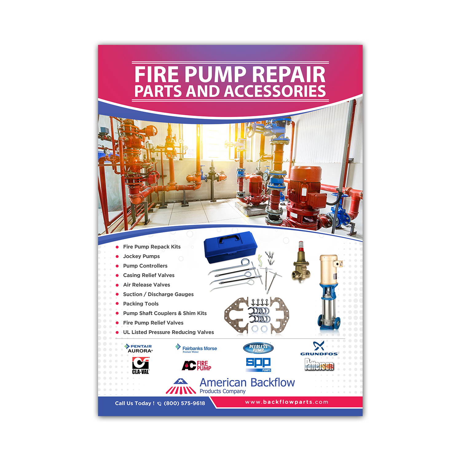 Flyer Design by debdesign for American Backflow Products Company | Design #19345666