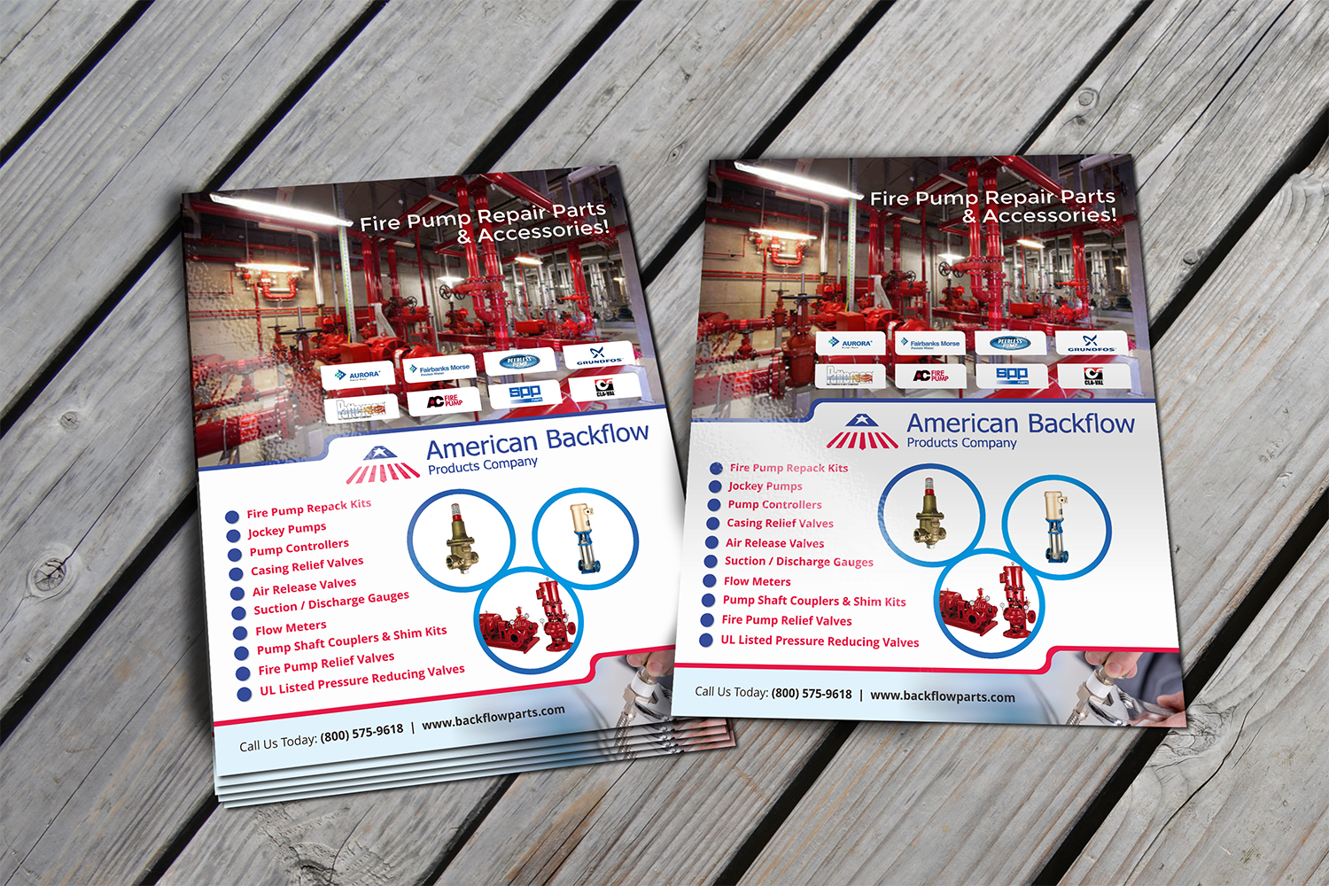 Flyer Design by barinix for American Backflow Products Company | Design #19125580