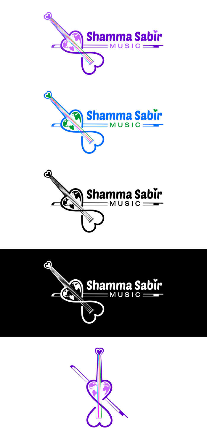 Logo Design by xygo_bg for Shamma Sabir Music | Design #19080979