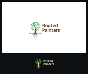Rooted Painters | Logo Design by Roy