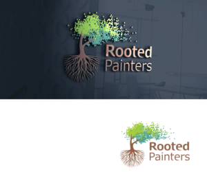 Rooted Painters | Logo Design by pachilakili