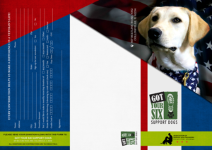 Non Profit Got Your Six Support Dogs Brochure Design | Diseño de Brochure por aniep