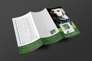 Brochure Design by ecorokerz for Got Your Six Support Dogs | Design #19077224