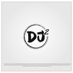 DJ² | Logo Design by WILD FOX Desing Studio