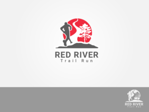 Red River Trail Run | Diseño de Logo por ArtCreative
