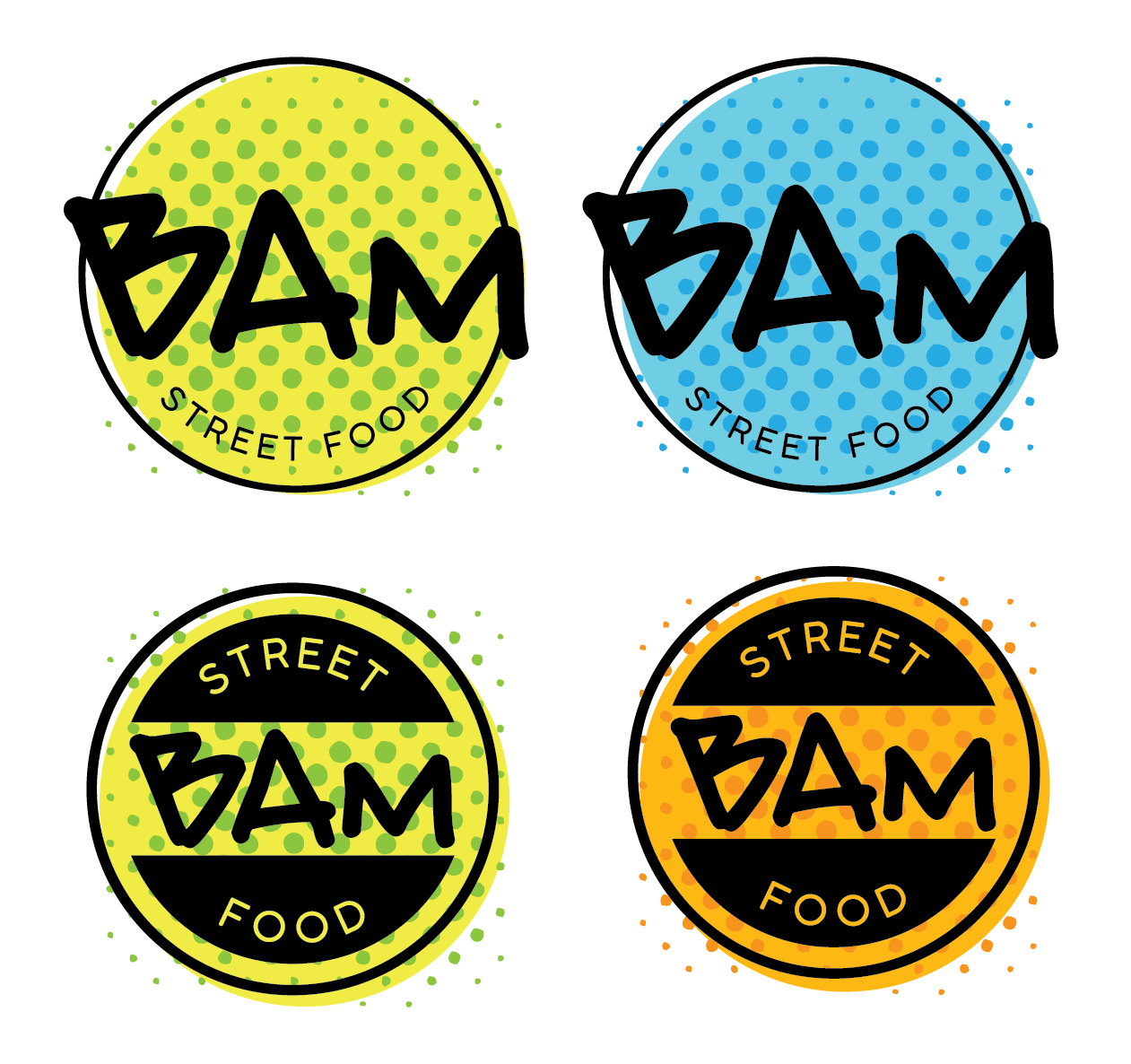 Diseño de Logo por laliconk para BAM Street Food | Diseño #19080397