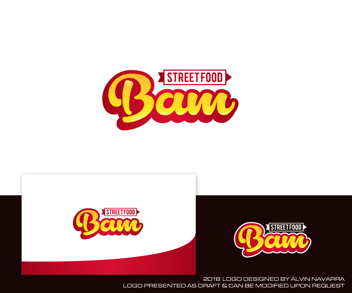 Logo Design by alvinnavarra for BAM Street Food | Design #19094786