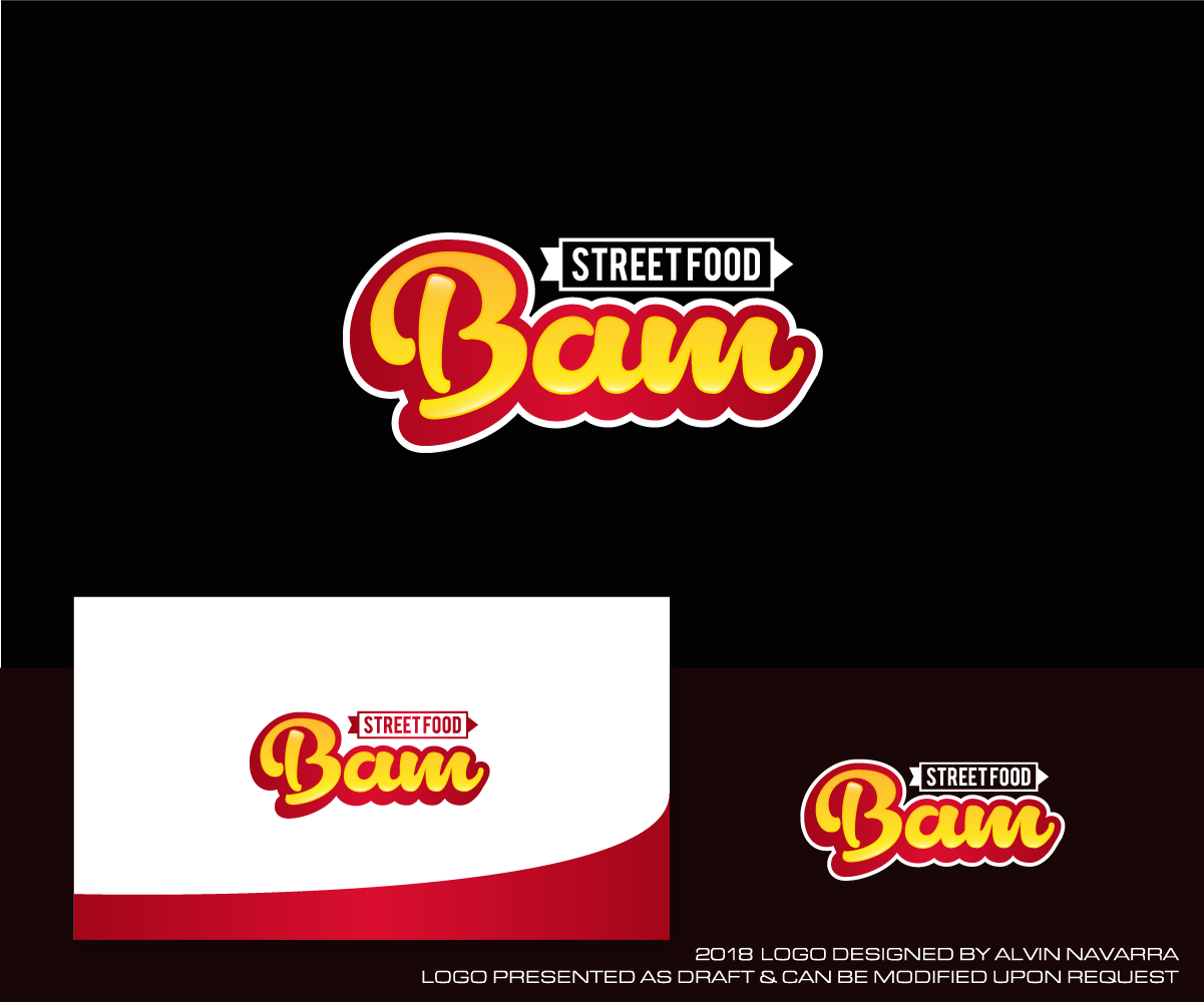 Logo Design by alvinnavarra for BAM Street Food | Design #19094792
