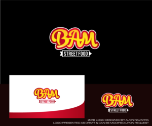 Diseño de Logo por alvinnavarra para BAM Street Food | Diseño: #19096595