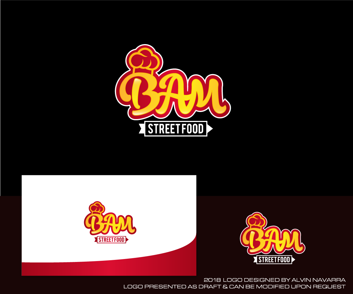 Logo Design by alvinnavarra for BAM Street Food | Design #19108023