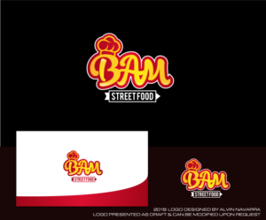 Diseño de Logo por alvinnavarra para BAM Street Food | Diseño: #19108023
