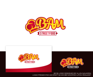 Diseño de Logo por alvinnavarra para BAM Street Food | Diseño: #19108358
