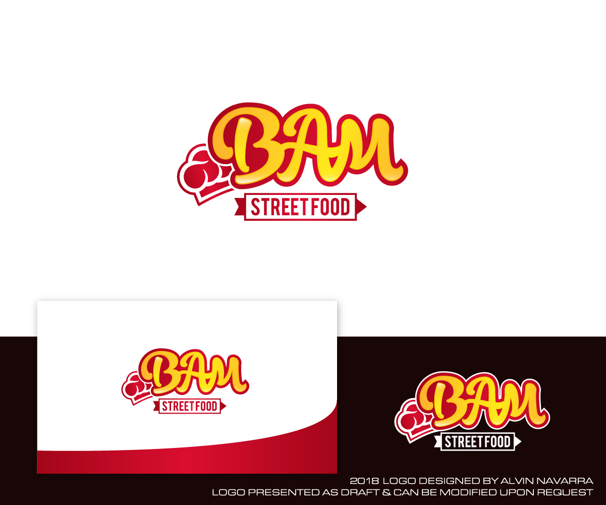 Logo Design by alvinnavarra for BAM Street Food | Design #19108871