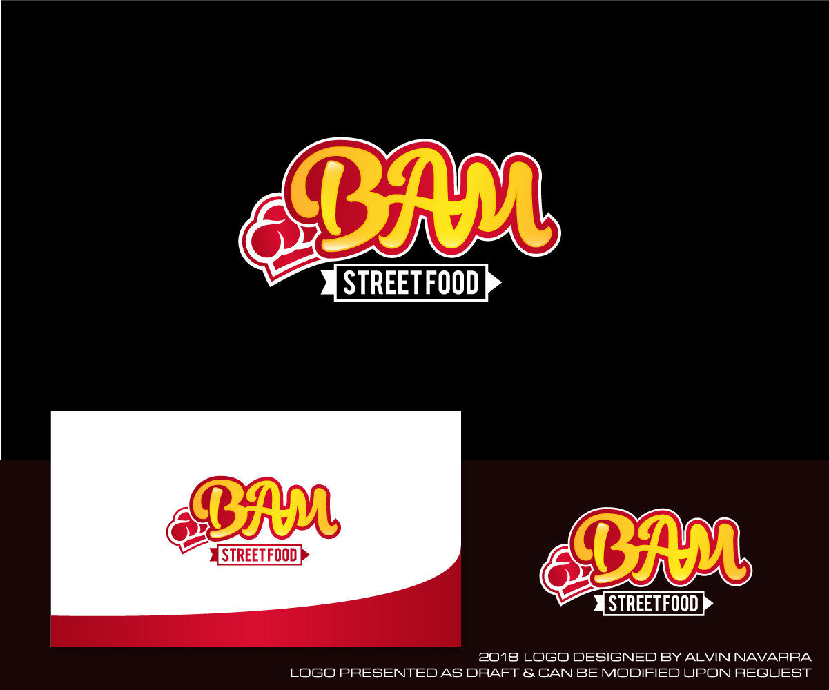 Logo Design by alvinnavarra for BAM Street Food | Design #19108876
