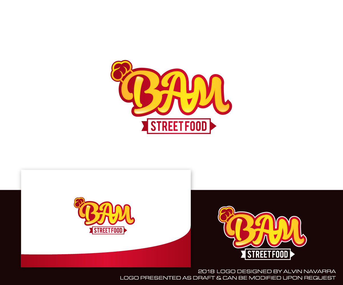 Logo Design by alvinnavarra for BAM Street Food | Design #19127336