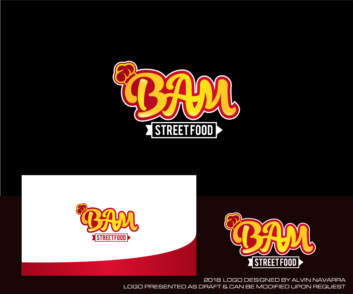 Logo Design by alvinnavarra for BAM Street Food | Design #19127340
