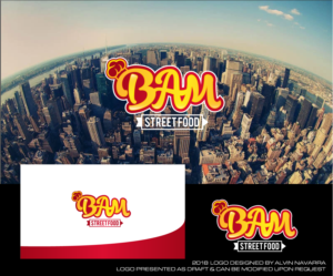 Diseño de Logo por alvinnavarra para BAM Street Food | Diseño: #19153088