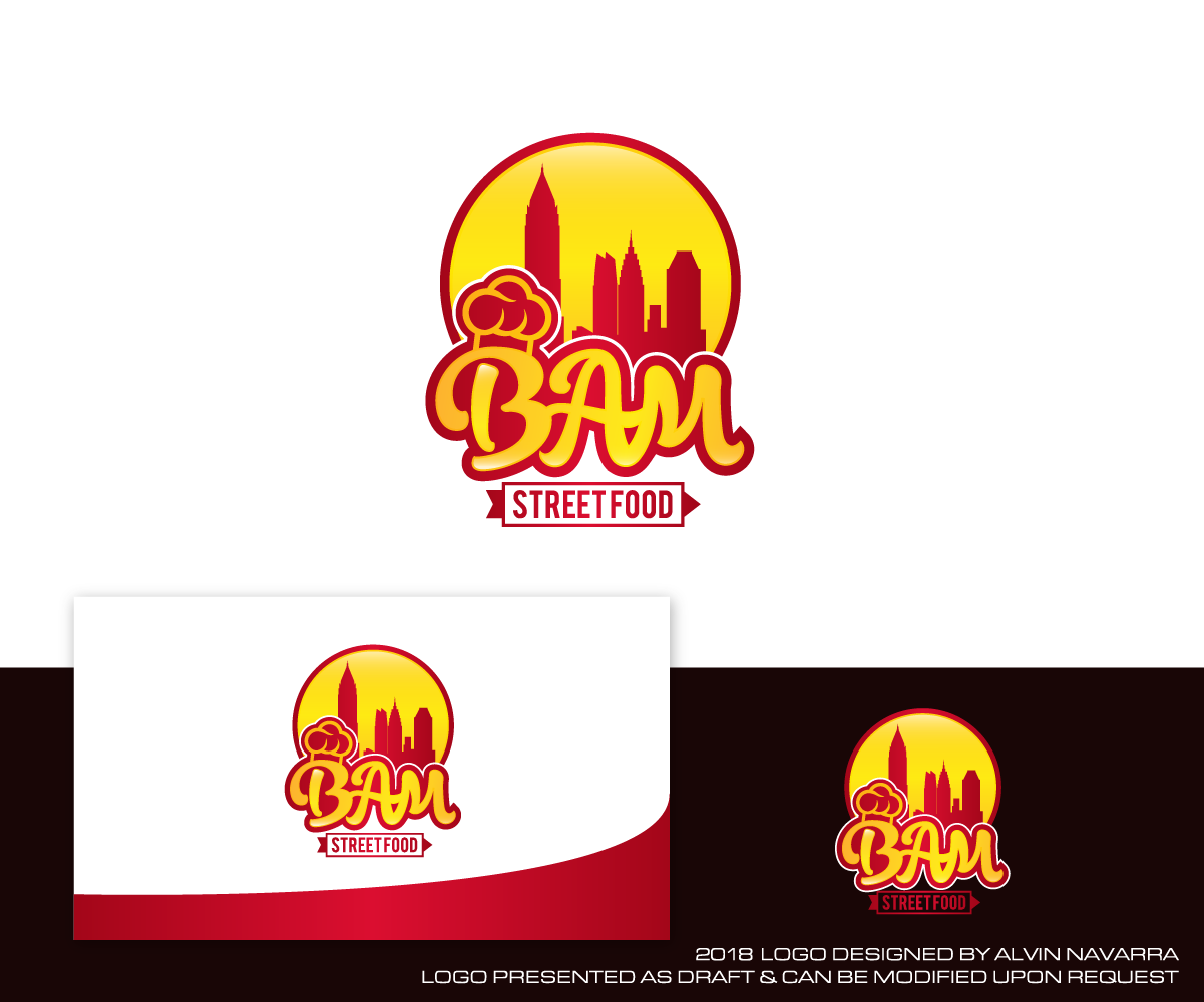 Logo Design by alvinnavarra for BAM Street Food | Design #19161525