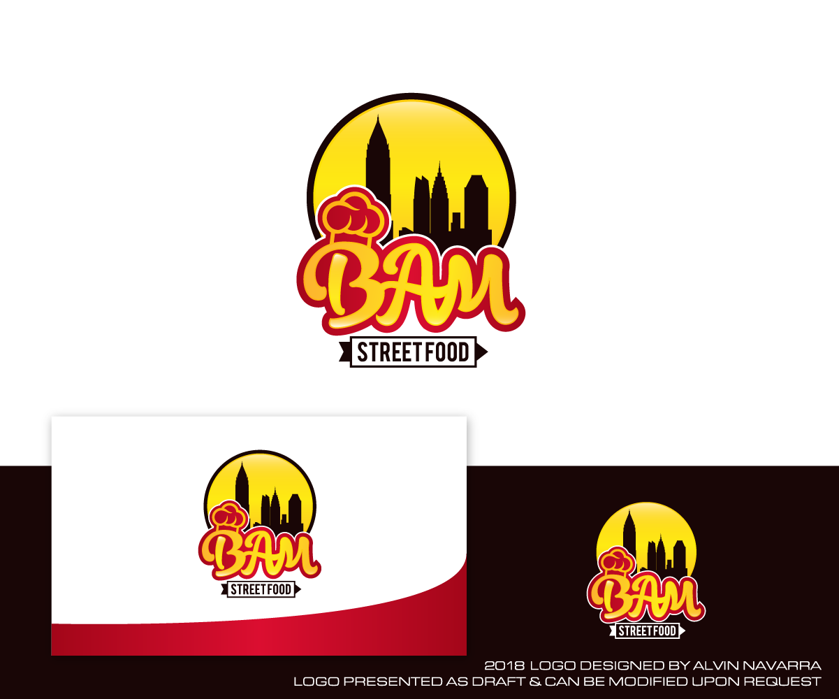 Logo Design by alvinnavarra for BAM Street Food | Design #19161595