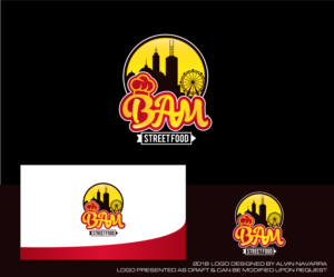 Diseño de Logo por alvinnavarra para BAM Street Food | Diseño: #19175107