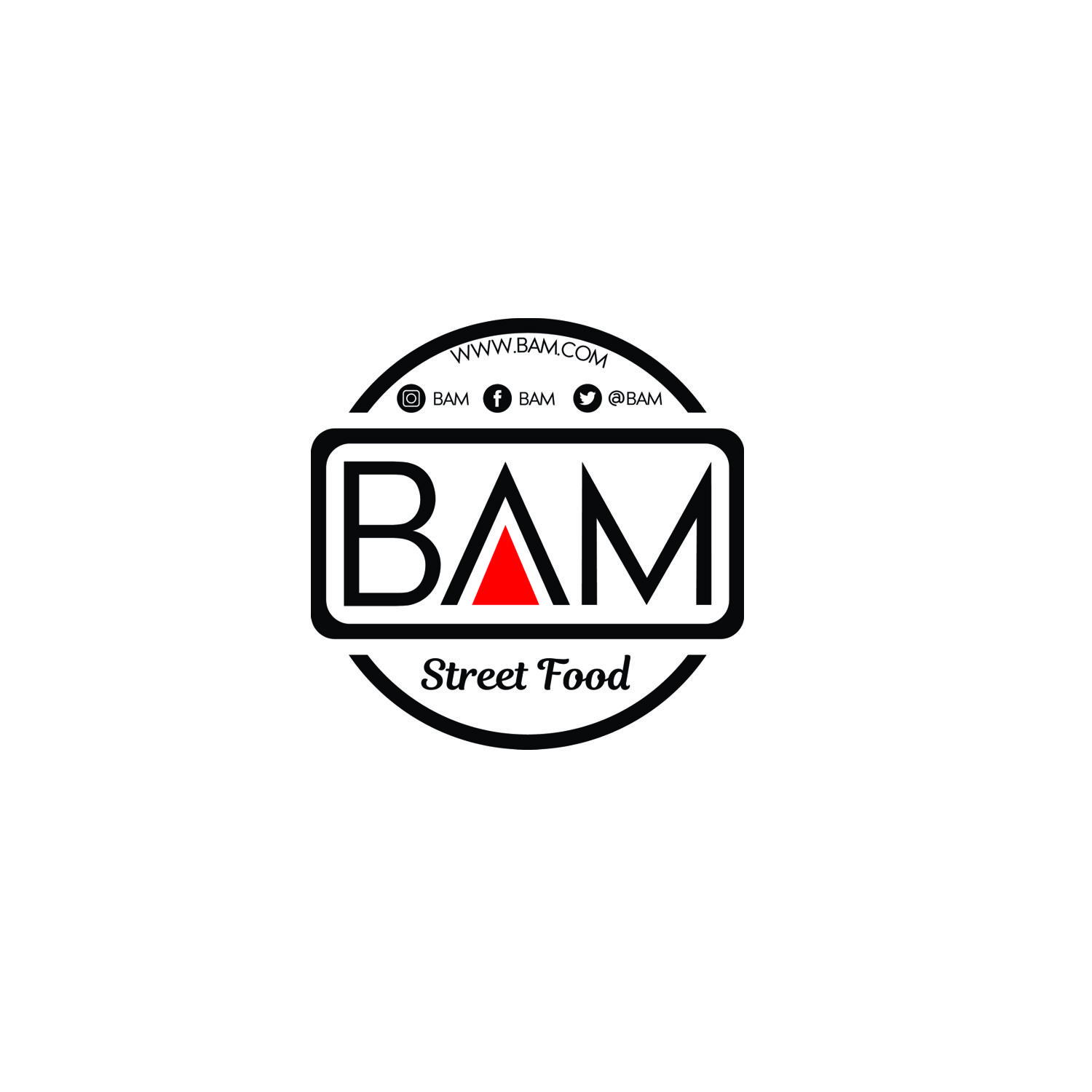 Logo Design by WahyuHMD for BAM Street Food | Design #19079876