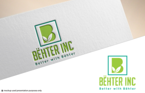 BËHTER INC.   Perhaps just have a designed big B which is the logo and then the Behter appears somewhere near it or under it. | Logo Design by Juli creation