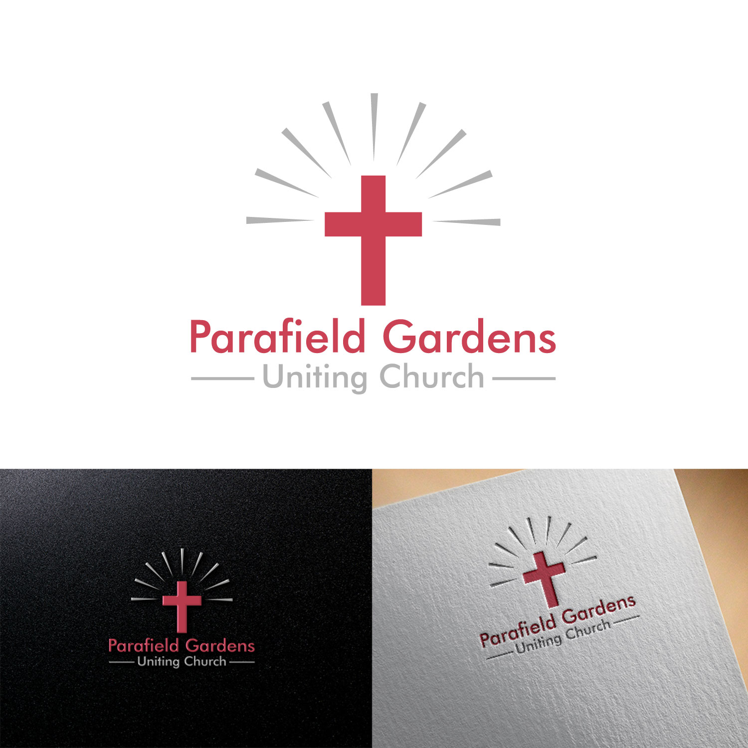 Logo Design by Tonmoyy for Parafield Gardens Uniting Church | Design #19799033