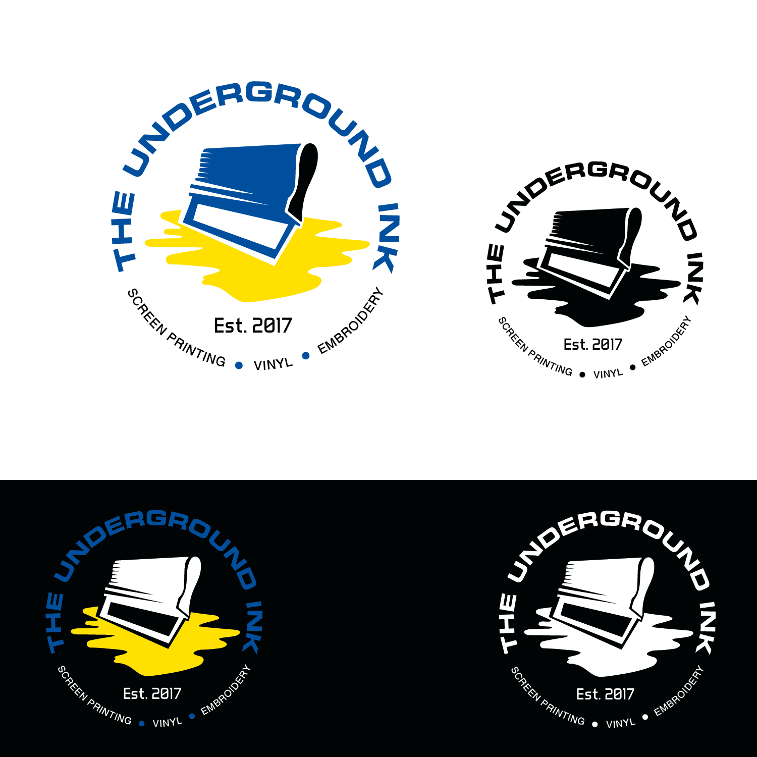 Logo Design by emptyboxgraphics for The Underground Ink | Design #19100439